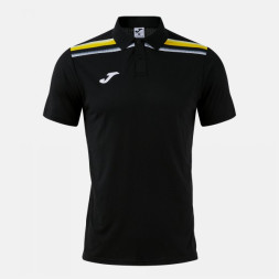 ПОЛО С КОРОТКИМ РУКАВОМ TOLEDO II ЧЕРНЫЙ ЖЕЛТЫЙ