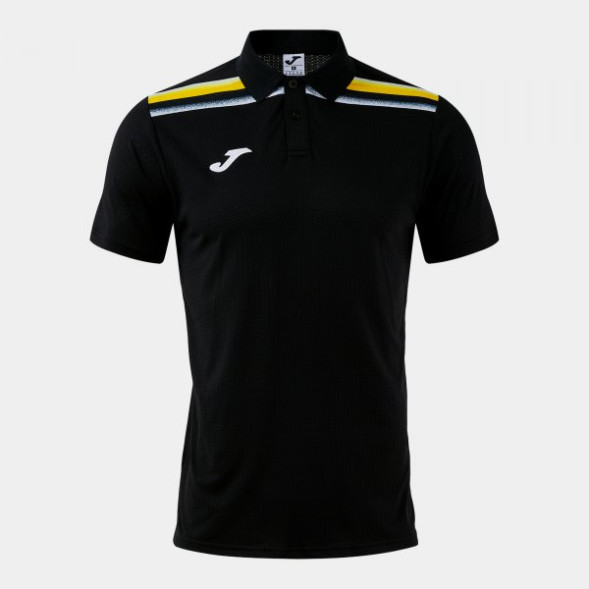 ПОЛО С КОРОТКИМ РУКАВОМ TOLEDO II ЧЕРНЫЙ ЖЕЛТЫЙ