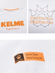 Футболка KELME Round Neck Short Sleeve T-Shirt White