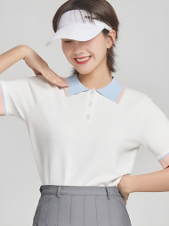 Футболка-поло KELME Short Sleeve Polo Shirt White