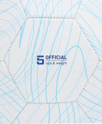 Мяч футбольный JOGEL Intro National №5, белый