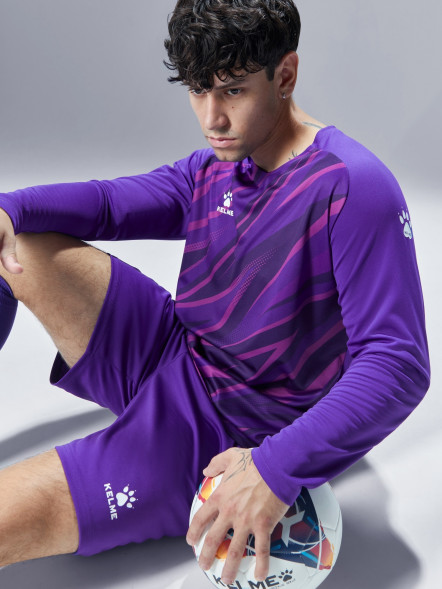 Вратарская форма KELME Long Sleeve Goalkeeper Suit Violet