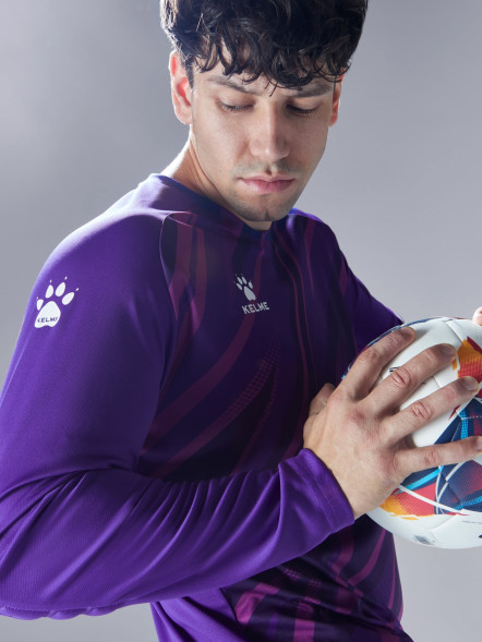 Вратарская форма KELME Long Sleeve Goalkeeper Suit Violet