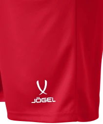 Шорты баскетбольные JOGEL CAMP Basic, красный, детский