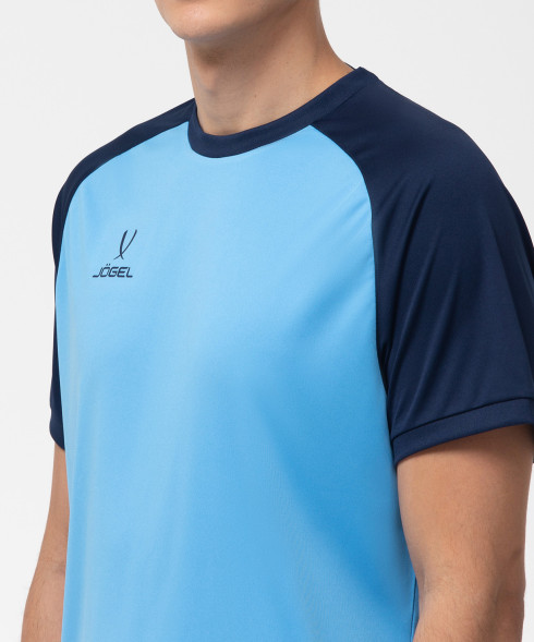 Футболка игровая JOGEL CAMP Reglan Jersey, синий/темно-синий