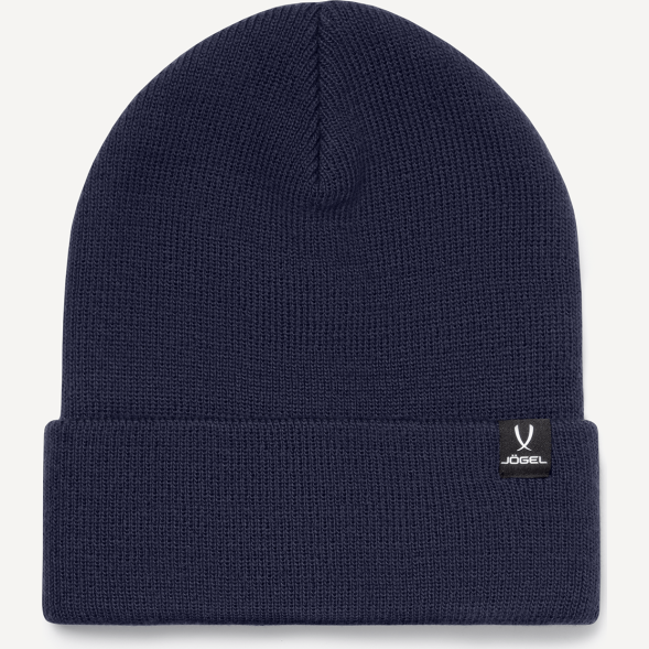 Шапка JOGEL ESSENTIAL High Beanie, темно-синий