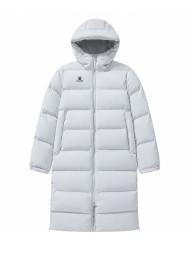 Пуховик KELME Men's Long Cotton Coat Light Gray