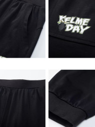 Детские бриджи KELME Knitted Cropped Trousers Black