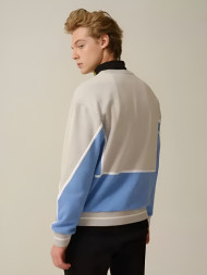Свитшот KELME Round Neck Sweater (Light Blue/Grey)