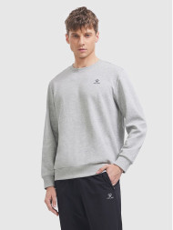 Свитшот KELME Round Neck Sweater Grey