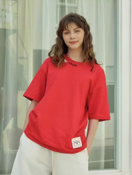 Футболка KELME Round Neck Short T Red