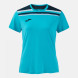 ФУТБОЛКА С КОРОТКИМ РУКАВОМ TOLEDO II ФЛУОРЕСЦЕНТНЫЙ БИРЮЗОВЫЙ ТЕМНО-СИНИЙ