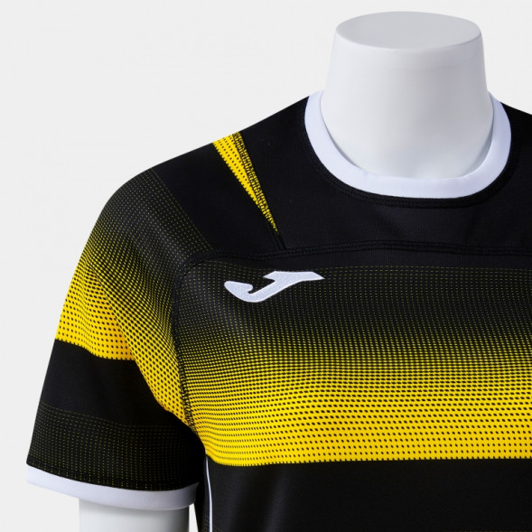 ФУТБОЛКА С КОРОТКИМ РУКАВОМ STONE RUGBY PRO ЖЁЛТЫЙ ЧЁРНЫЙ