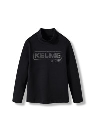 Детский лонгслив KELME Girls Long Sleeve T-Shirt Black