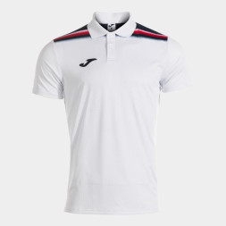 ПОЛО С КОРОТКИМ РУКАВОМ TOLEDO II БЕЛЫЙ ТЕМНО-СИНИЙ