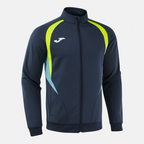 КУРТКА CHAMPIONSHIP 20 ТЕМНО-СИНИЙ НЕОНОВЫЙ ЖЁЛТЫЙ