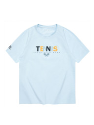 Футболка KELME Round Neck Short Sleeve T-Shirt Light Blue