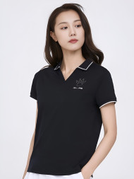 Футболка-поло KELME Short Sleeve Polo Shirt Dark Blue