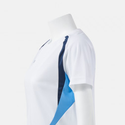 ФУТБОЛКА С КОРОТКИМ РУКАВОМ CHAMPIONSHIP 20 БЕЛЫЙ ТЁМНО-СИНИЙ