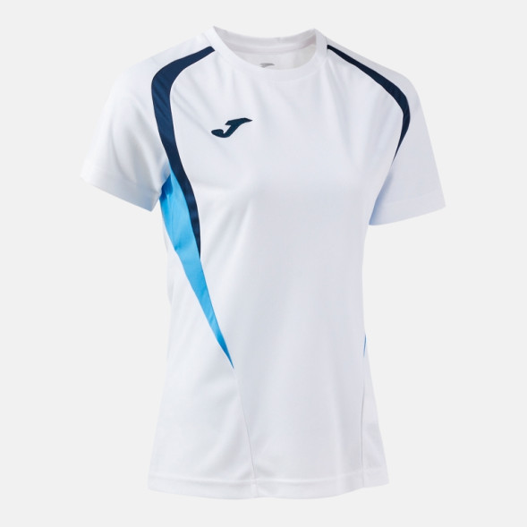 ФУТБОЛКА С КОРОТКИМ РУКАВОМ CHAMPIONSHIP 20 БЕЛЫЙ ТЁМНО-СИНИЙ