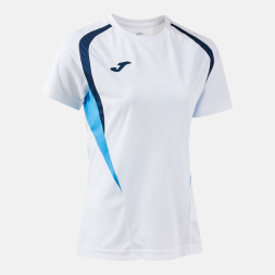 ФУТБОЛКА С КОРОТКИМ РУКАВОМ CHAMPIONSHIP 20 БЕЛЫЙ ТЁМНО-СИНИЙ
