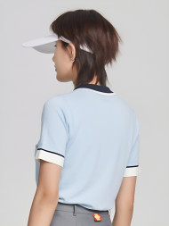 Футболка-поло KELME Short Sleeve Polo Shirt Light Blue