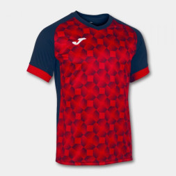 Игровая футболка JOMA SUPERNOVA III Темно синий-красный