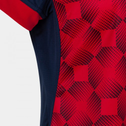 Игровая футболка JOMA SUPERNOVA III Темно синий-красный