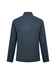 Олимпийка KELME Half Placket Long Sleeve T-Shirt Blue
