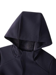 Демисезонная куртка KELME Hooded Fleece-lined Woven Coat Dark Blue