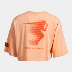 CAMISETA MANGA CORTA STEP NARANJA