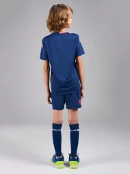 Детская футбольная форма KELME Short Sleeve Football Kid (Dark Blue/Pink)
