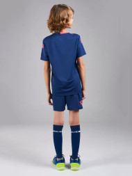Детская футбольная форма KELME Short Sleeve Football Kid (Dark Blue/Pink)