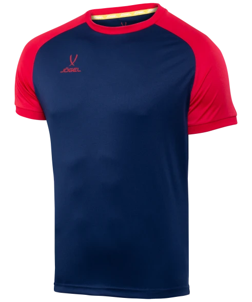 Футболка игровая JOGEL CAMP Reglan Jersey, темно-синий/красный