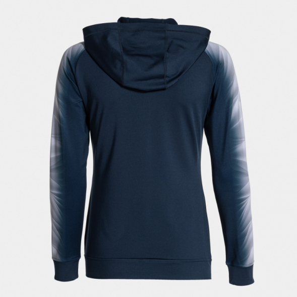 CHAQUETA CON CAPUCHA ELITE XI MARINO BLANCO