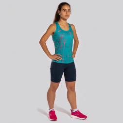CAMISETA TIRANTES ELITE IX TURQUESA