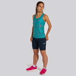 CAMISETA TIRANTES ELITE IX TURQUESA