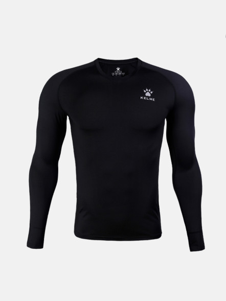 Термобелье (верх) KELME Pro Thin Long Sleeve Tights (Medium Tights) Black