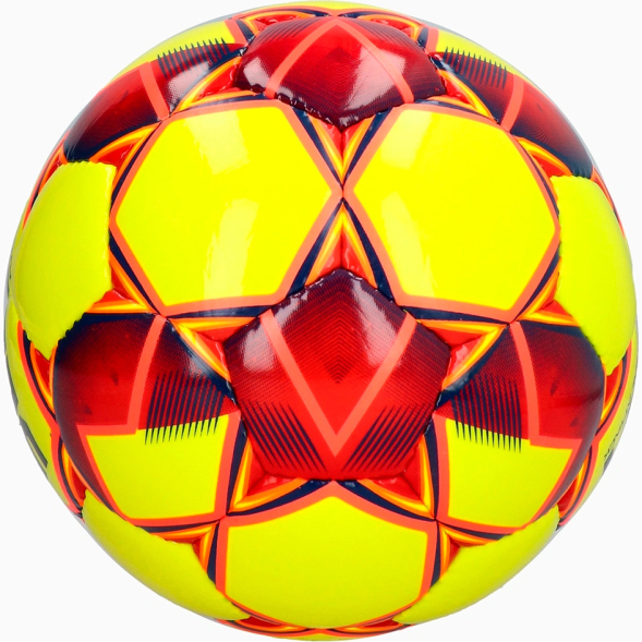 Мяч футзал. SELECT Futsal Attack V24, 3883446563, р.4, 32п, ПУ, руч.сш, желто-красный