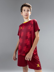 Детская футбольная форма KELME Football Suit Burgundy