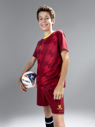 Детская футбольная форма KELME Football Suit Burgundy