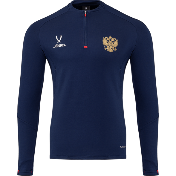Джемпер тренировочный JOGEL NATIONAL PerFormDRY Training Zip Top, темно-синий