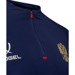 Джемпер тренировочный JOGEL NATIONAL PerFormDRY Training Zip Top, темно-синий
