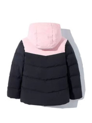 Детский пуховик KELME Girl's Down Jacket (Black/Pink)