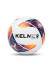 Мяч футбольный KELME Vortex 18.1 (10 Panels) (White/Orange)
