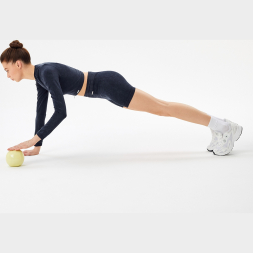 Медбол STARFIT GB-703, 1 кг, желтый пастель