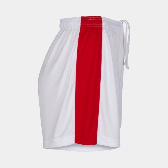 ШОРТЫ МАКСИ БЕЛЫЙ КРАСНЫЙ