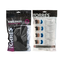 Наколенники спортивные TORRES Pro Gel, синий, р.M, PRL11018M-03, нейлон, ПУ, гель