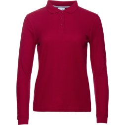 Рубашка поло женская STAN длинный рукав хлопок/полиэстер 185, 04SW