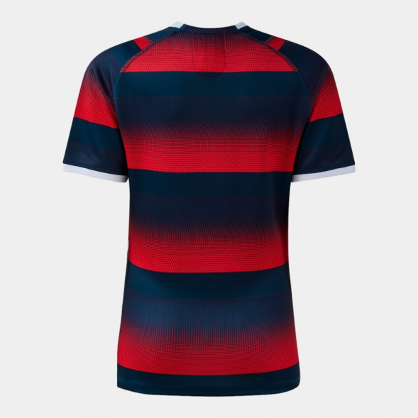 ФУТБОЛКА С КОРОТКИМ РУКАВОМ STONE RUGBY PRO КРАСНЫЙ ТЕМНО-СИНИЙ